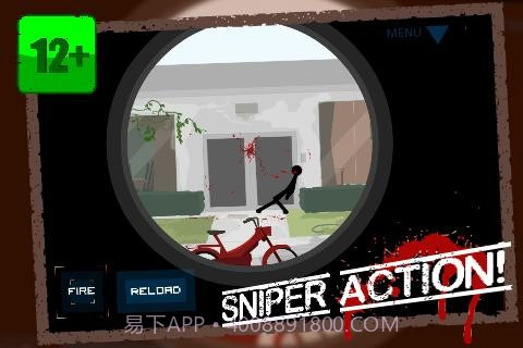 火柴人狙击手 Clear Vision截图3 火柴人狙击手 Clear Vision截图3