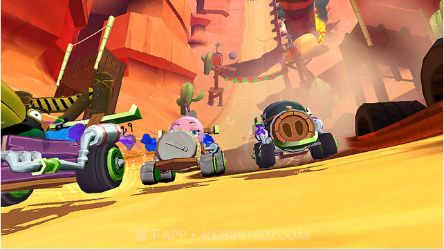 愤怒的小鸟卡丁车截图4