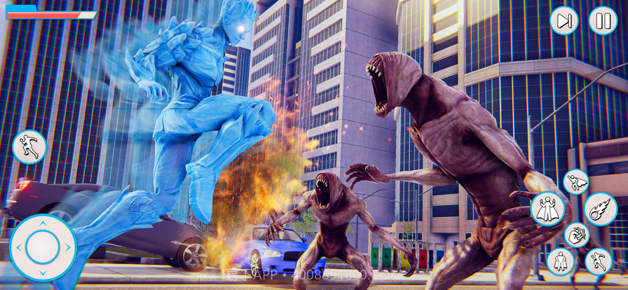 冰超级英雄犯罪城市截图4