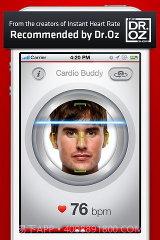 摄像头测心率 Cardio Buddy截图3