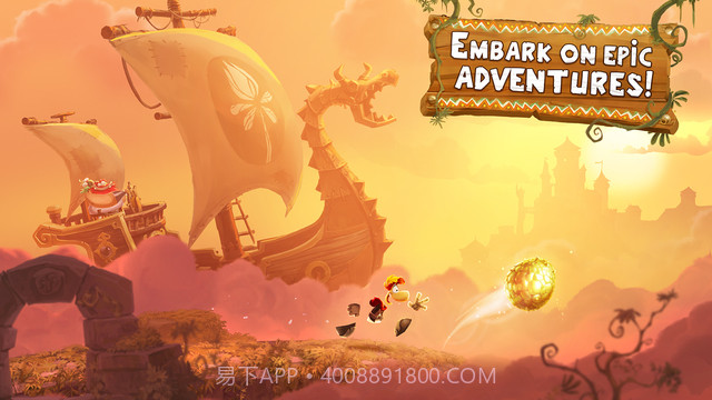 雷曼大冒险截图1