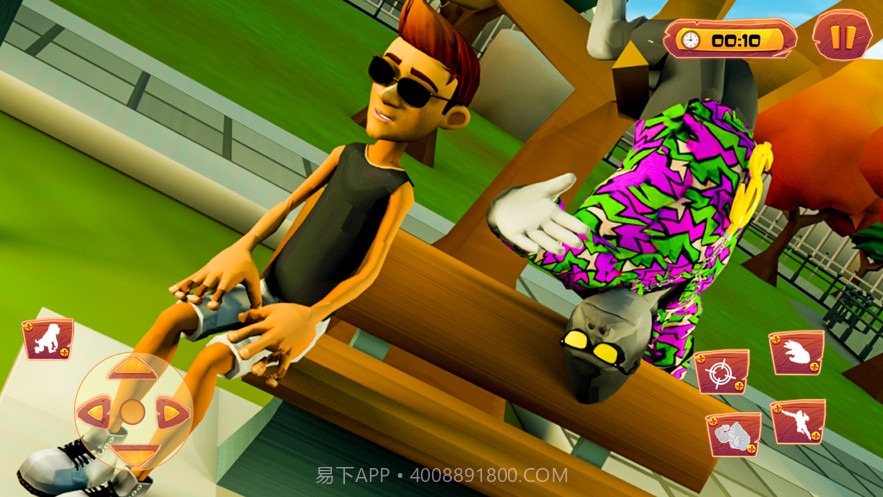 可怕的大猩猩恶作剧模拟器截图2 可怕的大猩猩恶作剧模拟器截图2