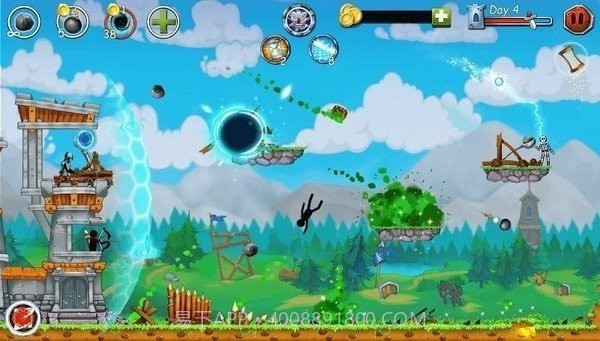 火柴人守护城堡3截图1