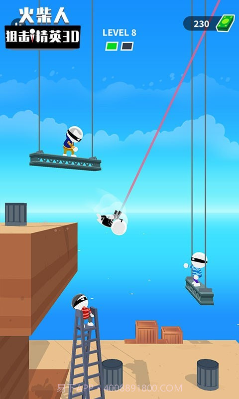 火柴人狙击精英3D截图4 火柴人狙击精英3D截图4