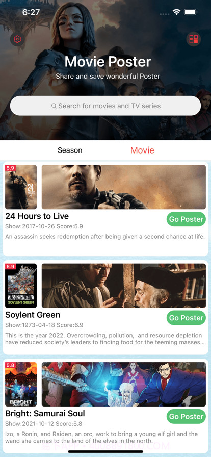 美剧海报~追美剧的好帮手截图1