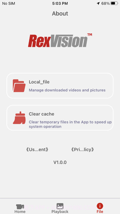 rexvision行车记录截图2