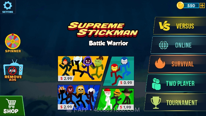 决斗者火柴人截图4