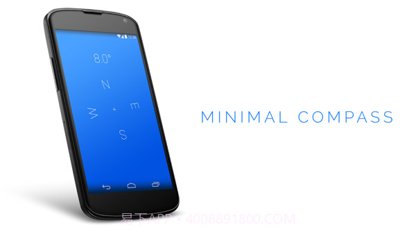 Minimal Compass(迷你指南针)截图1 Minimal Compass(迷你指南针)截图1