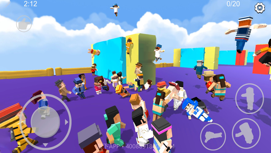 纸盒人:终极淘汰赛截图5 纸盒人:终极淘汰赛截图5