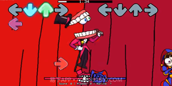 fnf神奇数字马戏团模组截图2 fnf神奇数字马戏团模组截图2