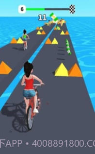 女孩接力赛3D截图1