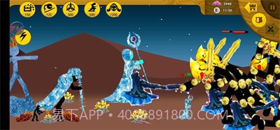 火柴人战争遗产超级魔改版截图3 火柴人战争遗产超级魔改版截图3