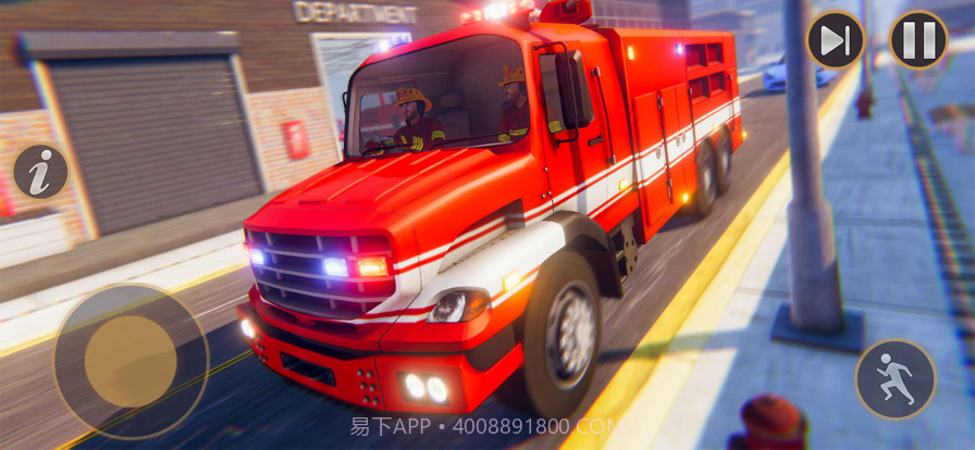 火卡车消防队员救援截图1 火卡车消防队员救援截图1