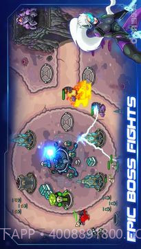 银河塔防:失落星球截图2 银河塔防:失落星球截图2