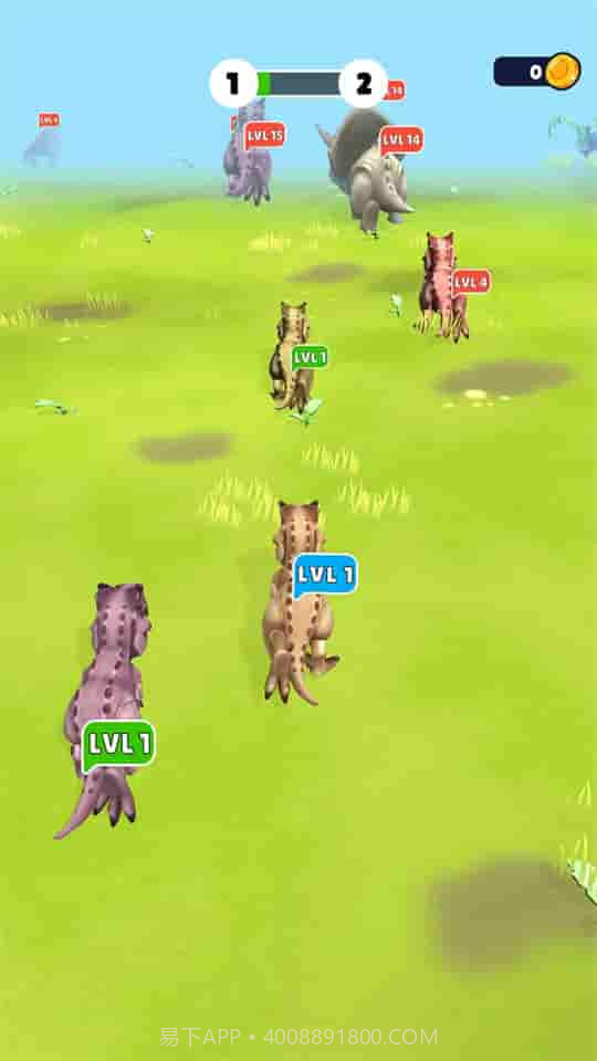 恐龙战争合并奔跑截图2 恐龙战争合并奔跑截图2