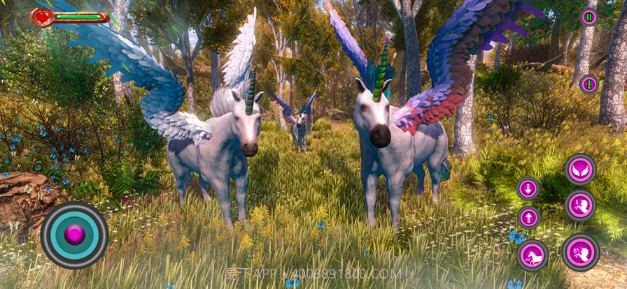 独角兽飞行马模拟器截图4