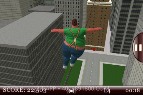 胖纸耍钢丝 (TightWire)截图3 胖纸耍钢丝 (TightWire)截图3