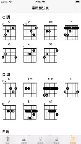 吉他调音工具箱截图2