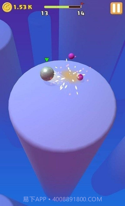 球碰撞动作截图1 球碰撞动作截图1