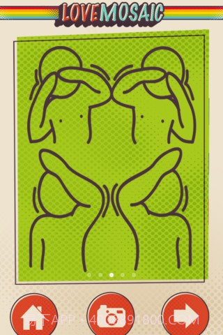 爱心马赛克 Love Mosaic截图2 爱心马赛克 Love Mosaic截图2