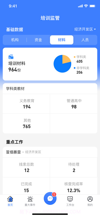 校外培训管理端截图1 校外培训管理端截图1