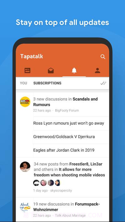 Tapatalk app截图5