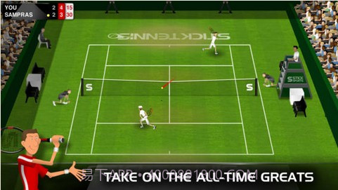 火柴人网球截图2 火柴人网球截图2