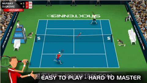 火柴人网球截图1 火柴人网球截图1