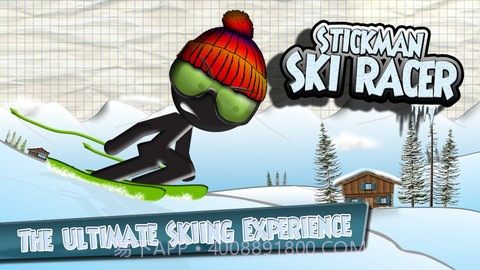 火柴人滑雪 Stickman Ski Racer截图1