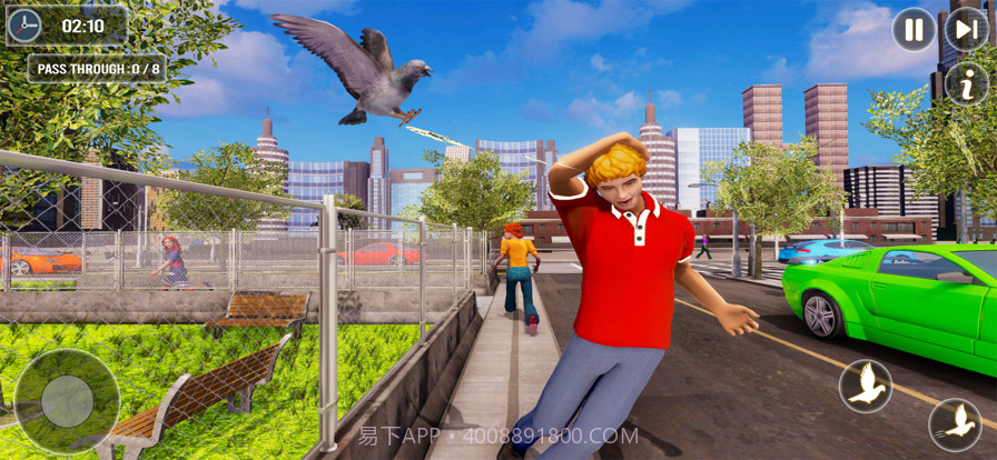 鸽子鸟飞行模拟器截图4