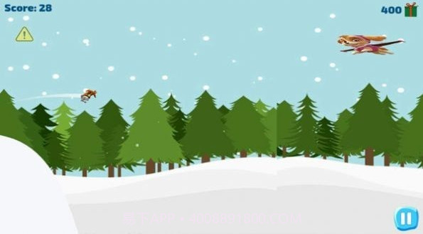 小熊滑雪冒险截图1 小熊滑雪冒险截图1