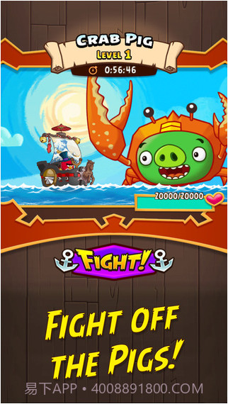 愤怒的小鸟:战斗截图4 愤怒的小鸟:战斗截图4