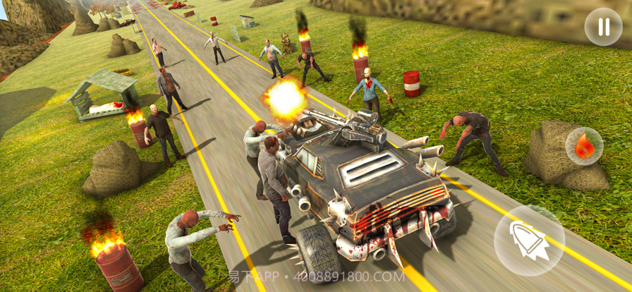 僵尸公路狩猎死亡之路截图2