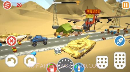 僵尸粉碎驾驶截图4