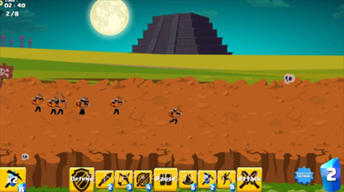 火柴人水晶战争截图2 火柴人水晶战争截图2