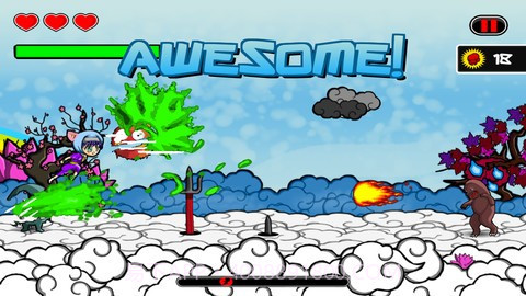 忍者快刀 Ninja Sprint截图2 忍者快刀 Ninja Sprint截图2