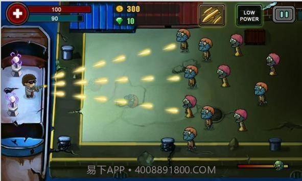 僵尸猎人塔防英雄截图1