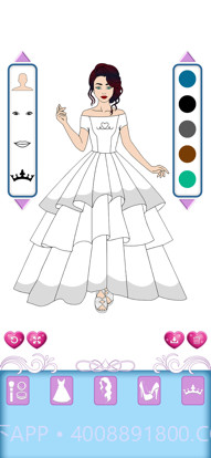 婚礼着色换装书截图2 婚礼着色换装书截图2