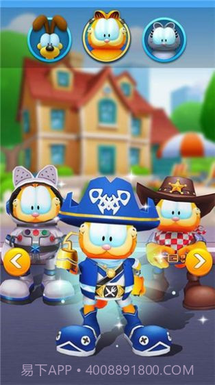 加菲猫跑酷2截图3 加菲猫跑酷2截图3