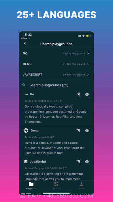 Code Playground截图3