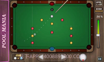 狂热桌球截图2 狂热桌球截图2