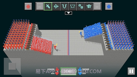 块状布娃娃之战内置菜单截图1