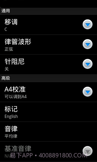 专业调音器截图2