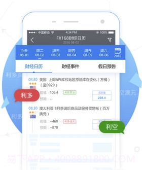 FX168财经v3.7.7截图3 FX168财经v3.7.7截图3