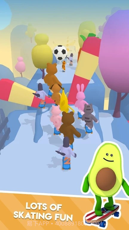 动物滑冰队截图3 动物滑冰队截图3