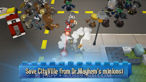 玩具城防御(KRE-O CityVille In截图2