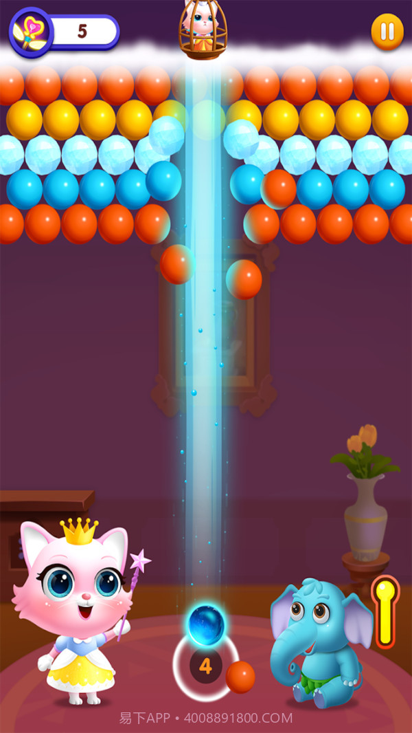 猫岛泡泡龙截图2