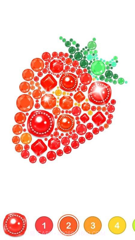 数字钻石画填色书截图3