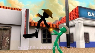 牛仔火柴人战士截图4 牛仔火柴人战士截图4