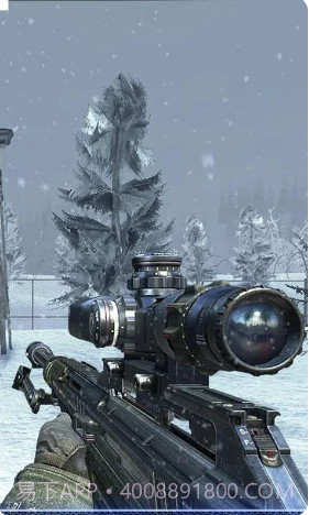 狙击手冬日吃鸡枪战截图3